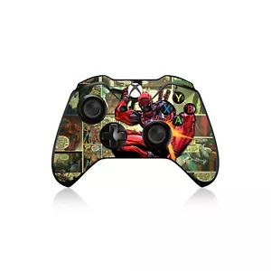 DEADPOOL Skin for XBOX ONE SERIES S X Controller Wrap Decals Stickers Pad Cover - Picture 1 of 3