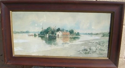 New England Landscape by William Louis Sonntag Jr. - Image 1 of 4