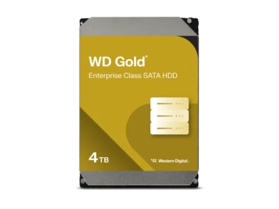 WD Gold WD4004FRYZ 4 TB Hard Drive 3.5" Internal SATA SATA/600 - Image 1 of 4