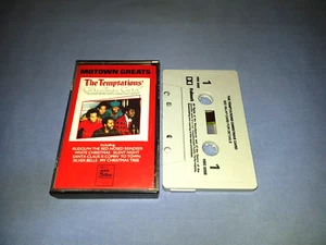 THE TEMPTATIONS CHRISTMAS CARD CASSETTE TAPE ALBUM - Picture 1 of 2