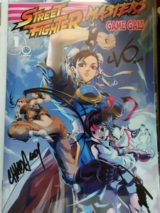 SDCC 2024 EVO Exclusive Street Fighter Masters: Game Gals #1 signiert - Bild 1 von 1