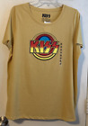 Kiss Rock Band Yellow Graphic Tee Size 0X NWT