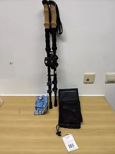Alpin Loacker Teleskop Wanderstöcke Carbon & Aluminium mit Korkgriff I Leichte - Bild 1 von 7