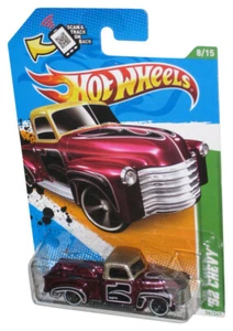 Hot Wheels Treasure Hunts '12 8/15 Dark Magenta '52 Chevy Toy Car 58/247 - Picture 1 of 1