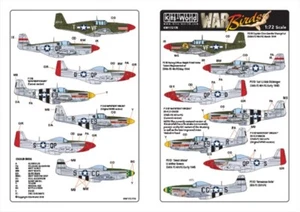 Calcomanía Mustangs Kits-World 172179 1/72 P51B/D - Imagen 1 de 2
