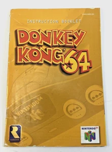 Folleto manual de instrucciones Donkey Kong 64 Nintendo 64 N64 - Imagen 1 de 6