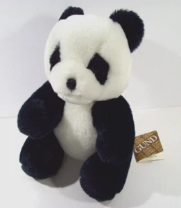 Oso panda Gund Lei Ling 1982 9" peluche articulado, #2020 - Imagen 1 de 4