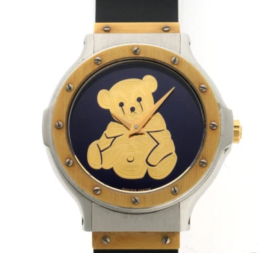 Reloj de cuarzo Hublot Classic Bear SS/YG dos tonos esfera azul para dama - 1391.2 - Foto 1 de 4