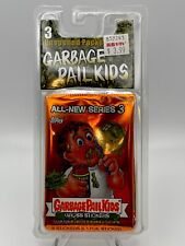 2004 Garbage Pail Kids All-New Series 3 & 2 Sticker Four Packs Blister NEW