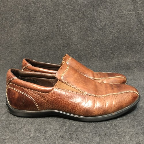 NIKE Mocassino slip on casual Cole Haan da uomo 8 5 casual C11015 marrone in pelle elasticizzata
