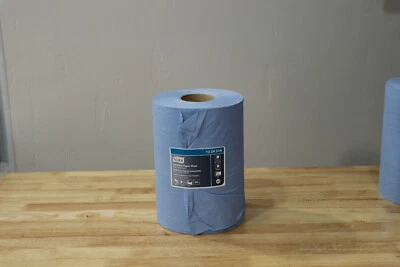 Blue Shop Towel Roll by Tork for Centerfeed Dispenser: 13 24 51A (NEW!)   - Image 1 of 2