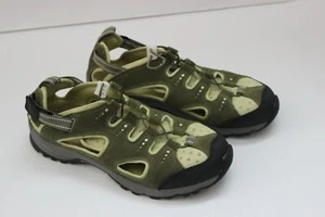 Land's End Boys Size 9 Shoes Olive Green - Picture 1 of 7