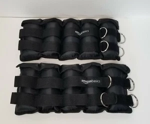  Adjustable Ankle Weights  5 lbs set of 2 fitness health workout - Picture 1 of 12