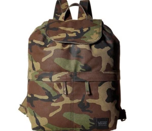 Vans Lakeside Rucksack Schultasche Book Camo Camouflage Grün Neu mit Etikett - Bild 1 von 4