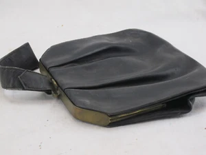 alte Damenhandtasche Leder - Bild 1 von 4