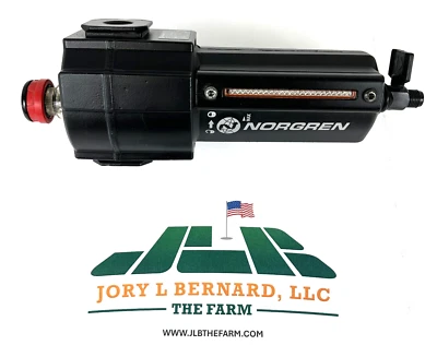 NORGREN L74M-3AP-QDN LUBRICATOR 3/8" NPT PNEUMATIC, MICRO-FOG MANUAL DRAIN NOS S - Image 1 of 4