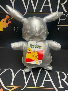 Pikachu Pokémon 25th anniversary Silver Version 20 cm (NEW) - Picture 1 of 2
