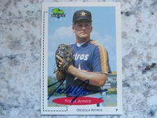 Astros Todd Jones Signed Autographed 1991 Classic Best Osceola Astros Mint