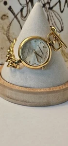 Burberry Women/Men Gold Vermeil 925 Waterloo Watch New Battery Gift-Ready Box - Picture 1 of 11