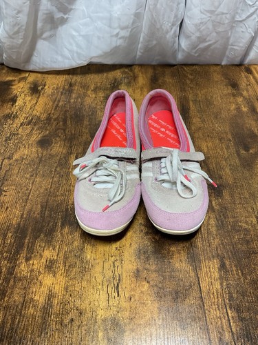 Sneakers ballerine vintage donna Adidas Y2K serie elegante misura 7 5 rosa