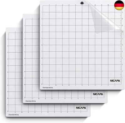 NICAPA Schneidematte für Silhouette Cameo 4/3/2/1 [Standardgriff, 12x12 Zoll,  - Bild 1 von 4
