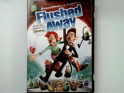 Flushed Away DVD 2006 Widescreen DreamWorks Aardman Animation Foto 1 de 2