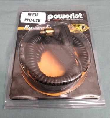 NEW POWERLET Plug Charger Apple 3G, 3GS, 4G Itouch SH Part# PPC-026 - Image 1 of 2