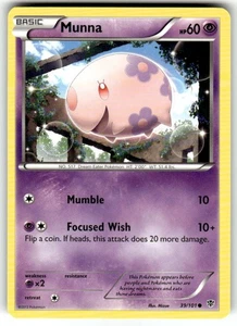Pokémon TCG Munna 39/101 Common NM - Picture 1 of 2