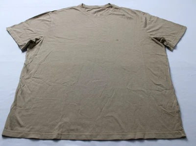 Camiseta de algodón manga corta calce estándar American Eagle para hombre CD4 arena talla XL Foto 1 de 3