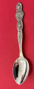 Bucket Of Blood Virginia City NV Sterling Silver 13.1g 4 1/8” Souvenir Spoon - Picture 1 of 11