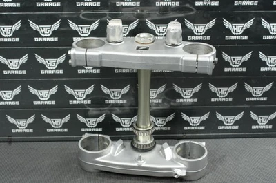 Honda CRF450R 2005 OEM horquillas delanteras inferior superior triple árbol abrazadera de vástago Foto 1 de 4