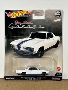 Hot Wheels Premium CC Jay Lenos Garage ‘66 Chevy Corvair Yenko Stinger 3/5 HTF - Picture 1 of 4