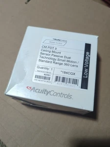 Acuity Controls CMPDT9 Deckenhalterung Sensor passiv Dual Tech. 360 Objektiv. 184CGX - Bild 1 von 2