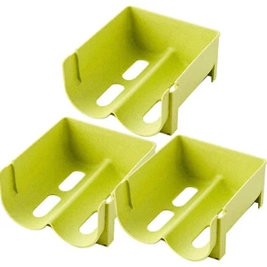 Hemoton Refrigerator Bottle Rack 3pcs Refrigerator Bottle Storage Rack Wine a... - Picture 1 of 9