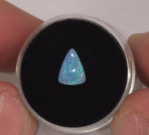 Australian Coober Pedy opal, 8.5 x 6.5mm Pear. 0.6ct. Natural opal - Picture 1 of 7