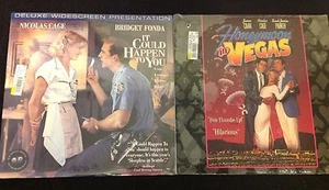 Laserdisc Nicholas Cage Honeymoon in Vegas It Could happen to you SEALED DISCS - Picture 1 of 9
