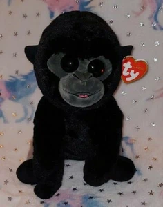 Ty Classic 9" Medium BO Silver Back Gorilla Plush Stuffed Animal MWMTs Retired - Picture 1 of 1