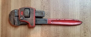 Vintage Improved Stillson No 8 Adjustable Monkey Pipe Wrench - Made in USA - Bild 1 von 8