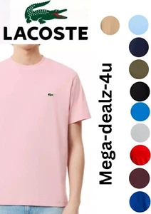 ** 48 hr flash sale**Mens Lacoste TH6709 Short Sleeve Crew Neck T-shirt - Picture 1 of 35