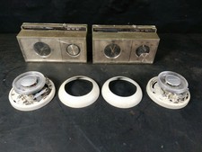 Mixed Lot Of 4 HONEYWELL THERMOSTAT Thermostats Chronotherm vintage 