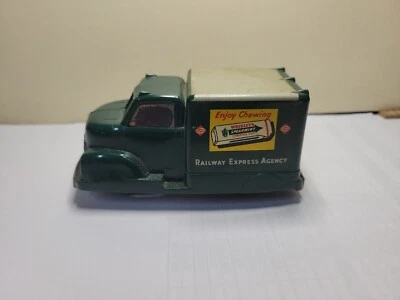 Винтаж 1948 Conway Toys Грузовик для Доставки, Жвачка Wrigley's, Железнодорожное Экспресс Агентство - Изображение 1 из 4