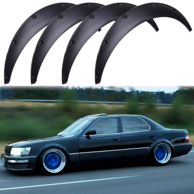 4x Arcos de rueda extra anchos para guardabarros de 3,5"+4,5" para Lexus LS400 LS460 LS600h Foto 1 de 4
