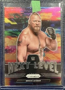 Tarjeta 2022 Panini Prizm WWE Brock Lesnar SmackDown verde venta al por menor SSP Next Level #11 - Imagen 1 de 2