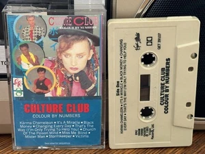 CULTURE CLUB (Boy George) Colour By Numbers CASSETTE TAPE Original 1983 TESTED - Picture 1 of 4