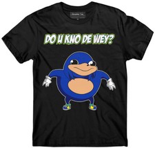 Ugandan Knuckles t-shirt, Blue, meme, Knuckles gang, Do you know the way t-shirt