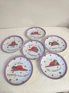 Red Hat Society Dessert-/Salatteller "6" von Linda Grayson Santa Barbara Designs - Bild 1 von 10