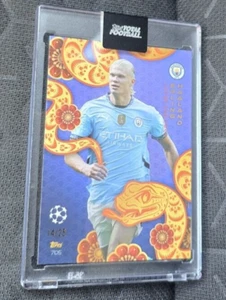 2024 Topps Total Lunar New Year Erling Haaland #705 14/25 - Imagen 1 de 2