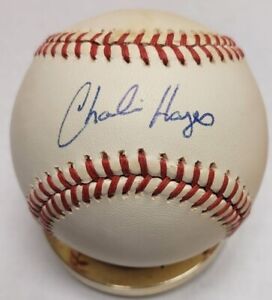 Autographed CHARLIE HAYES  Official Rawlings National League Baseball w/COA