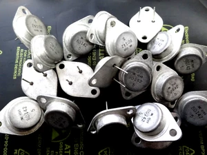 19 vintage BD142 NPN transistor TO3 15A 50V 117W - Picture 1 of 4