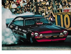 1971 Ford Pinto Funny Car Mickey Thompson NHRA Print-Photo/ Dale Pulde - Picture 1 of 1